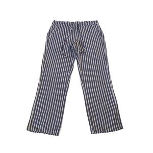 Stripe Linen Blend Pants